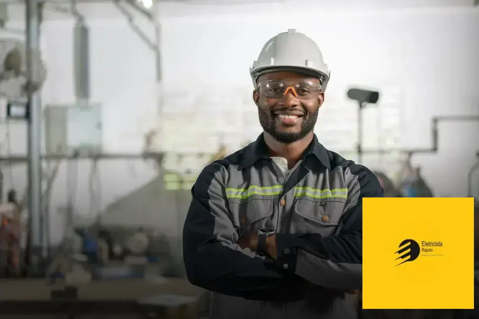 8) Profissionais qualificados e certificados para trabalhos elétricos industriais.
